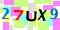 2-7-U-X-9